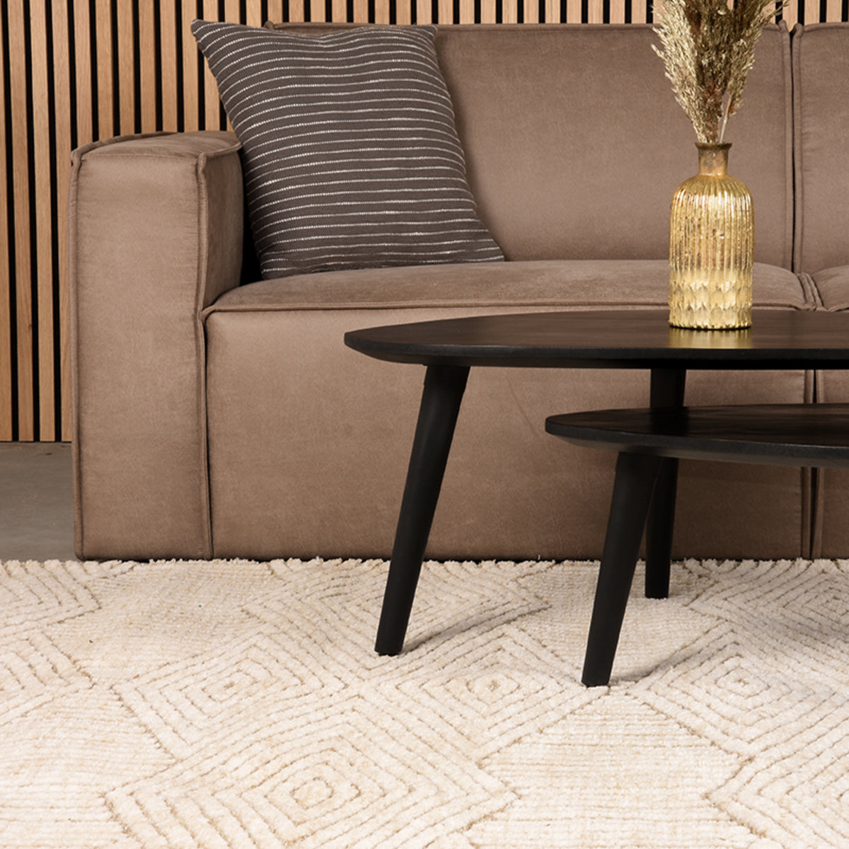 LABEL51 Rugs Cozy - Taupe - Synthetic - 160x230 cm