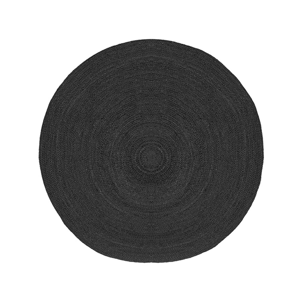 LABEL51 Rugs Jute - Black - Jute - 150x150 cm