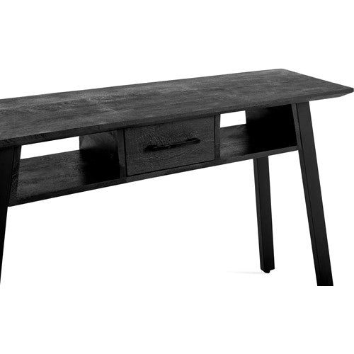 berlin black side table
