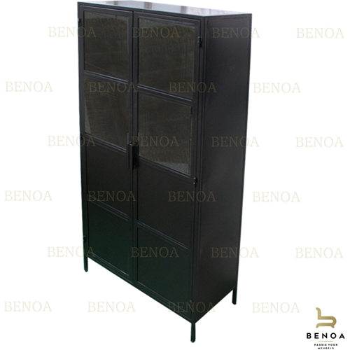 Besi iron & glass cabinet 180