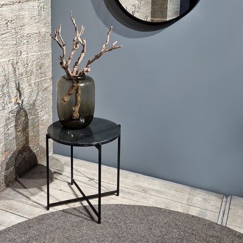 black marble top side table 49