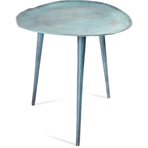 blue patina Side table 46