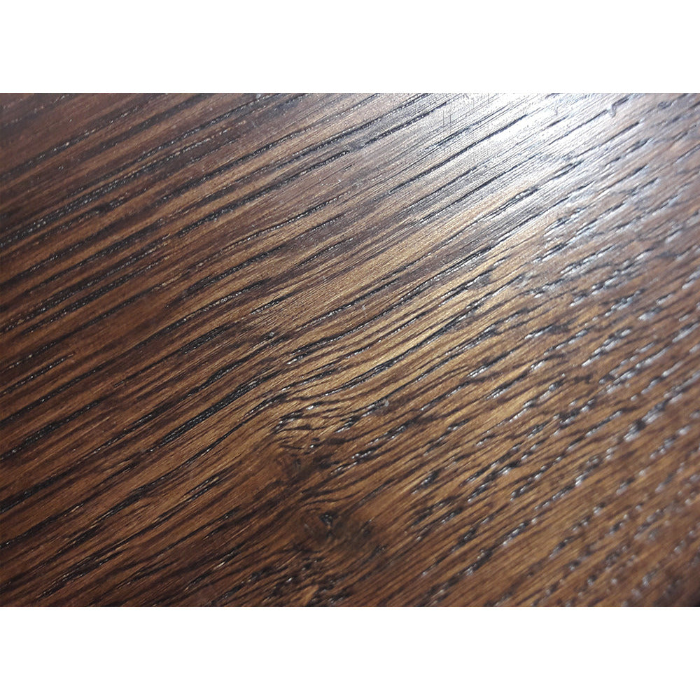 Dining table | Rectangle | Dark brown | Oak wood | Lacquered |