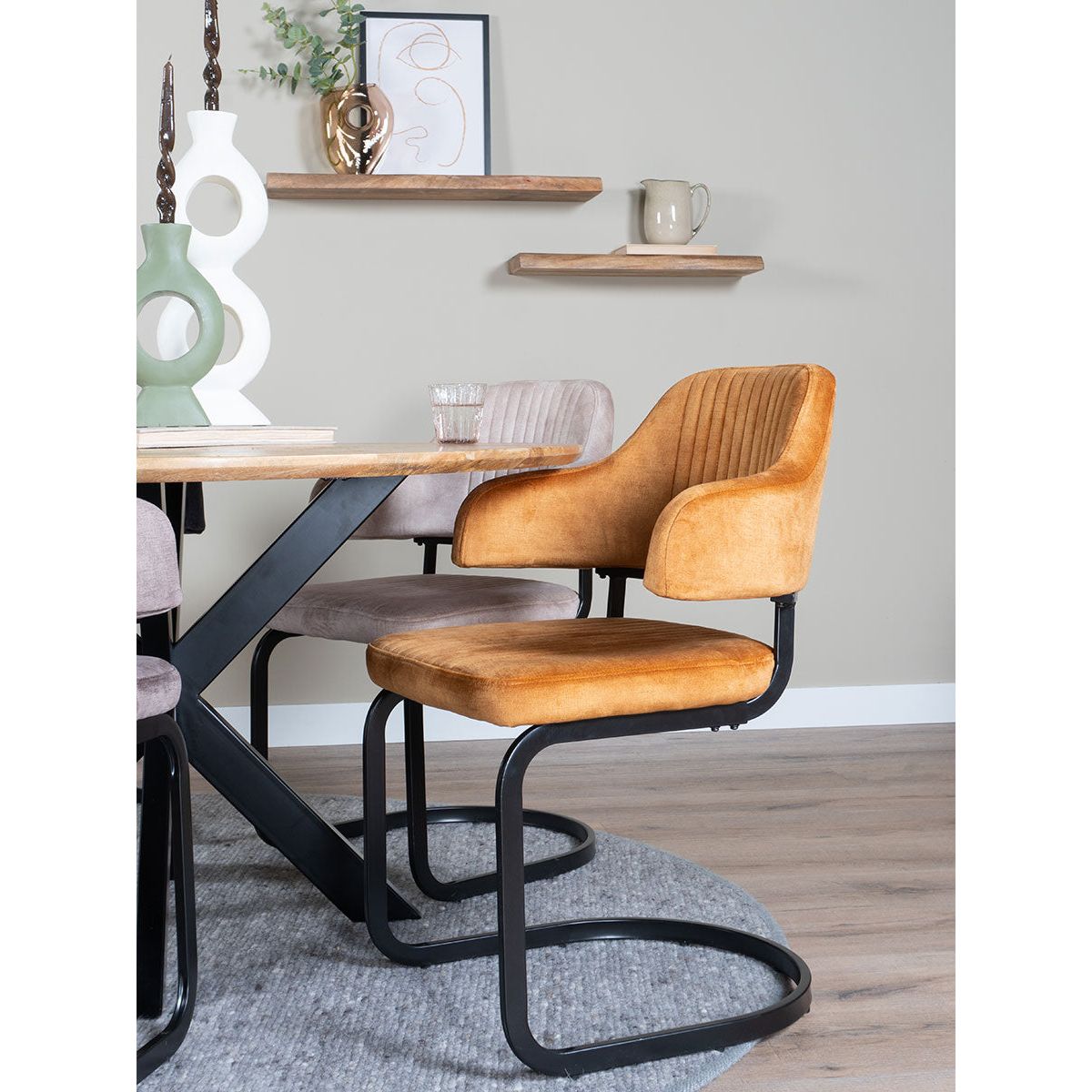 Dining room chair Fox - Vintage Velvet