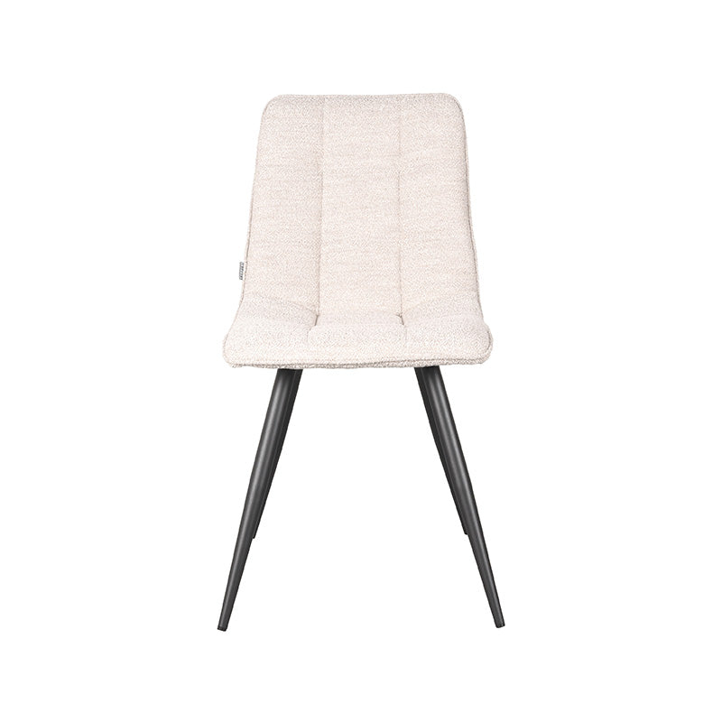 LABEL51 Dining room chair Jelt - Natural - Boucle | 2 pcs
