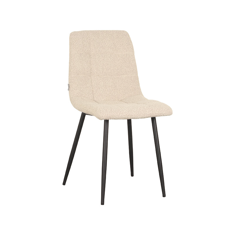 LABEL51 Juul dining room chair - Sand - Boucle | 2 pcs