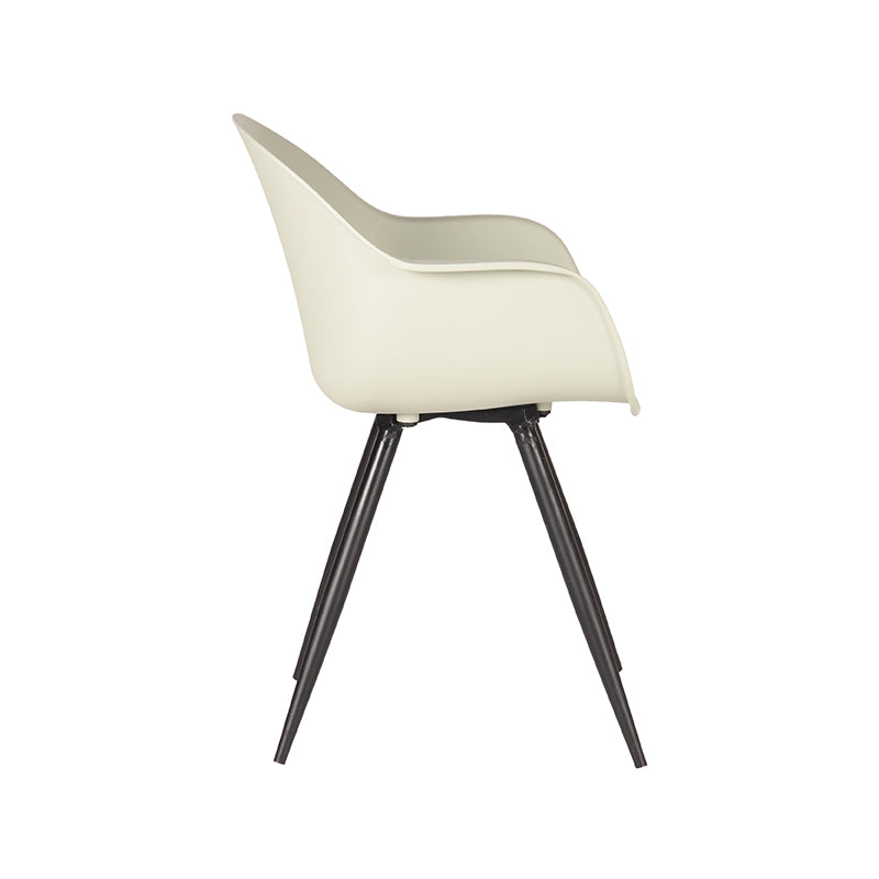 LABEL51 Dining room chair Luca - Breeze - Plastic | 2 pcs