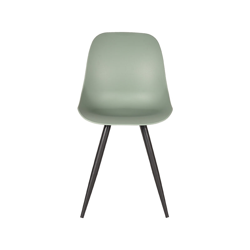 LABEL51 Dining room chair Monza - Forest - Plastic | 2 pieces