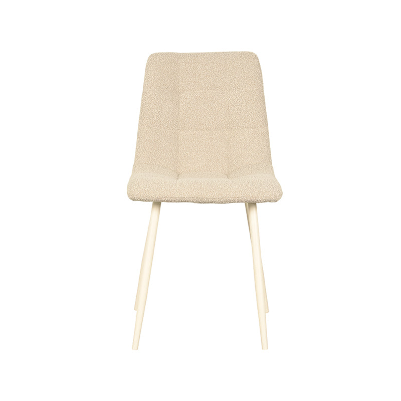 LABEL51 Dining room chair Nino - Sand - Boucle | 2 pcs