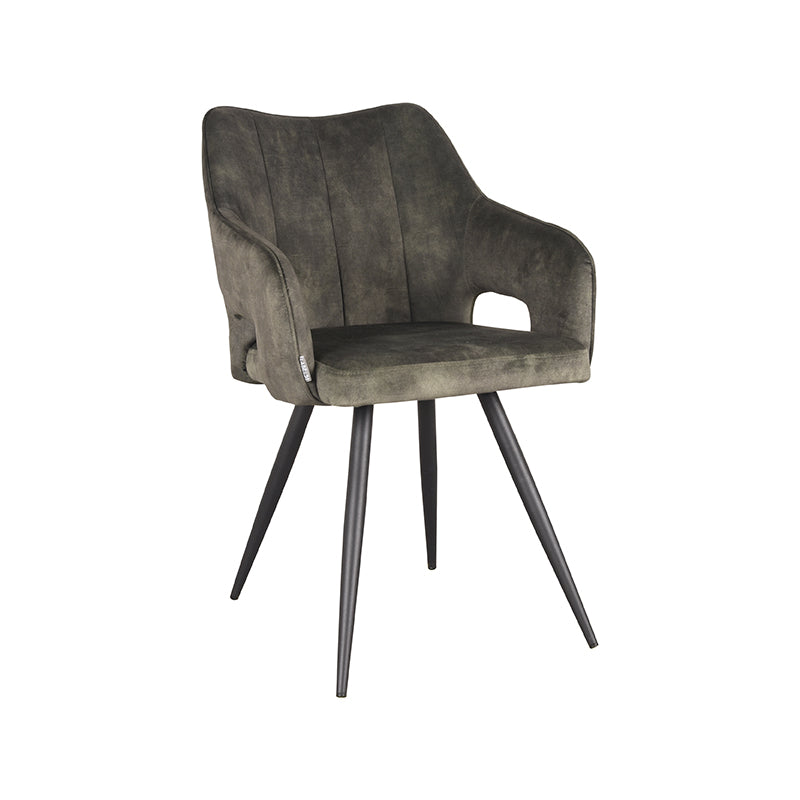 LABEL51 Dining room chair Noud - Hunter - Velours
