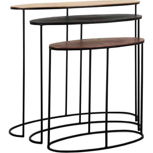 emily side table set of 3