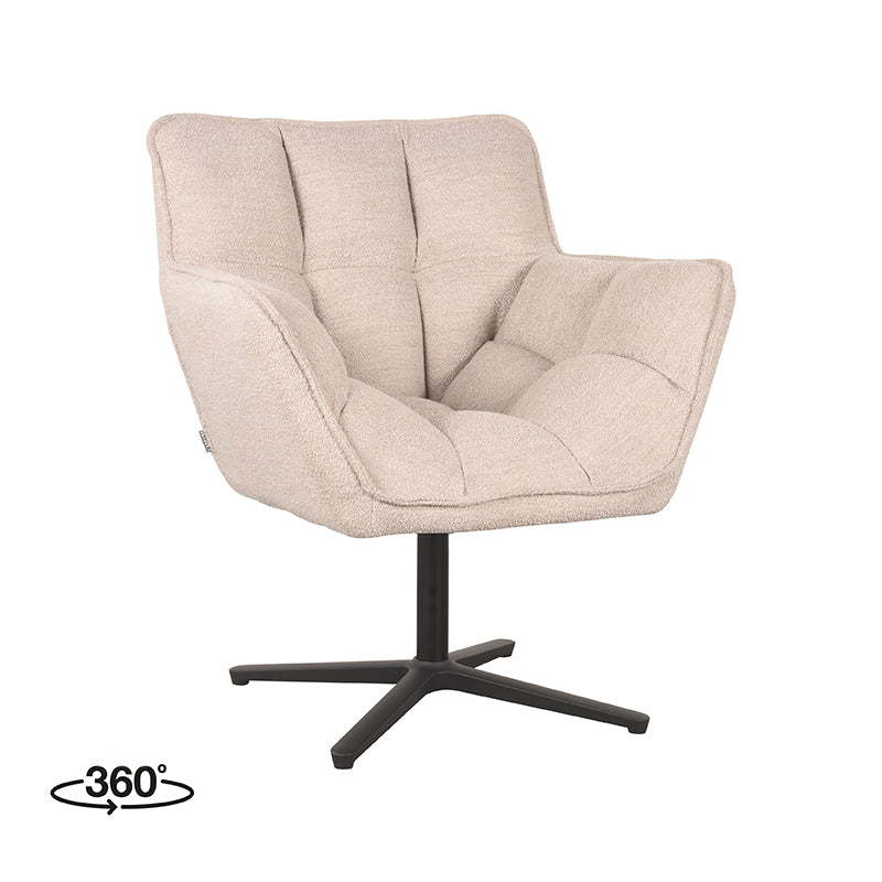 LABEL51 Armchair Ian - Natural - Boucle