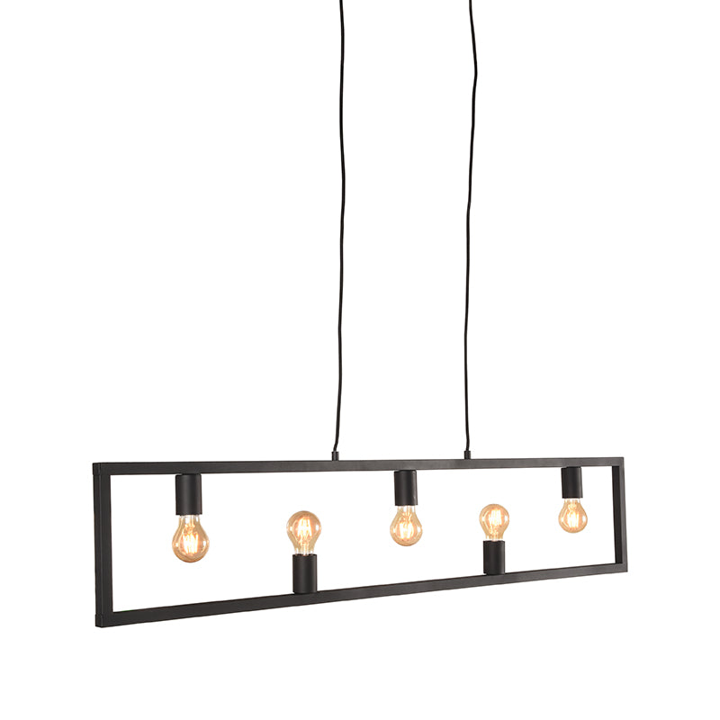 LABEL51 Hanging lamp Quadrato - Black - Metal