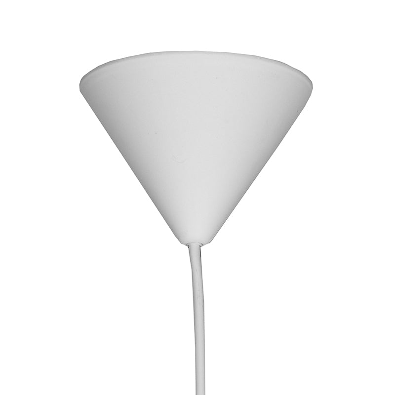 LABEL51 Hanging lamp Twist - White - Flax - M