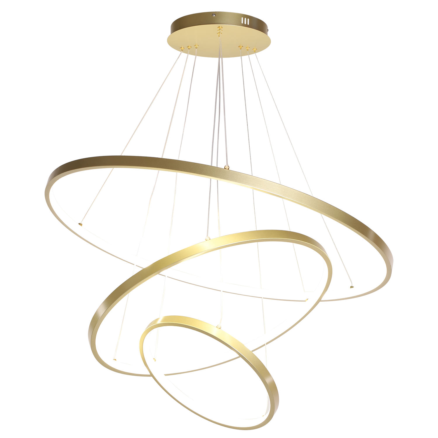 Hanglamp Eleganza 100 cm goud