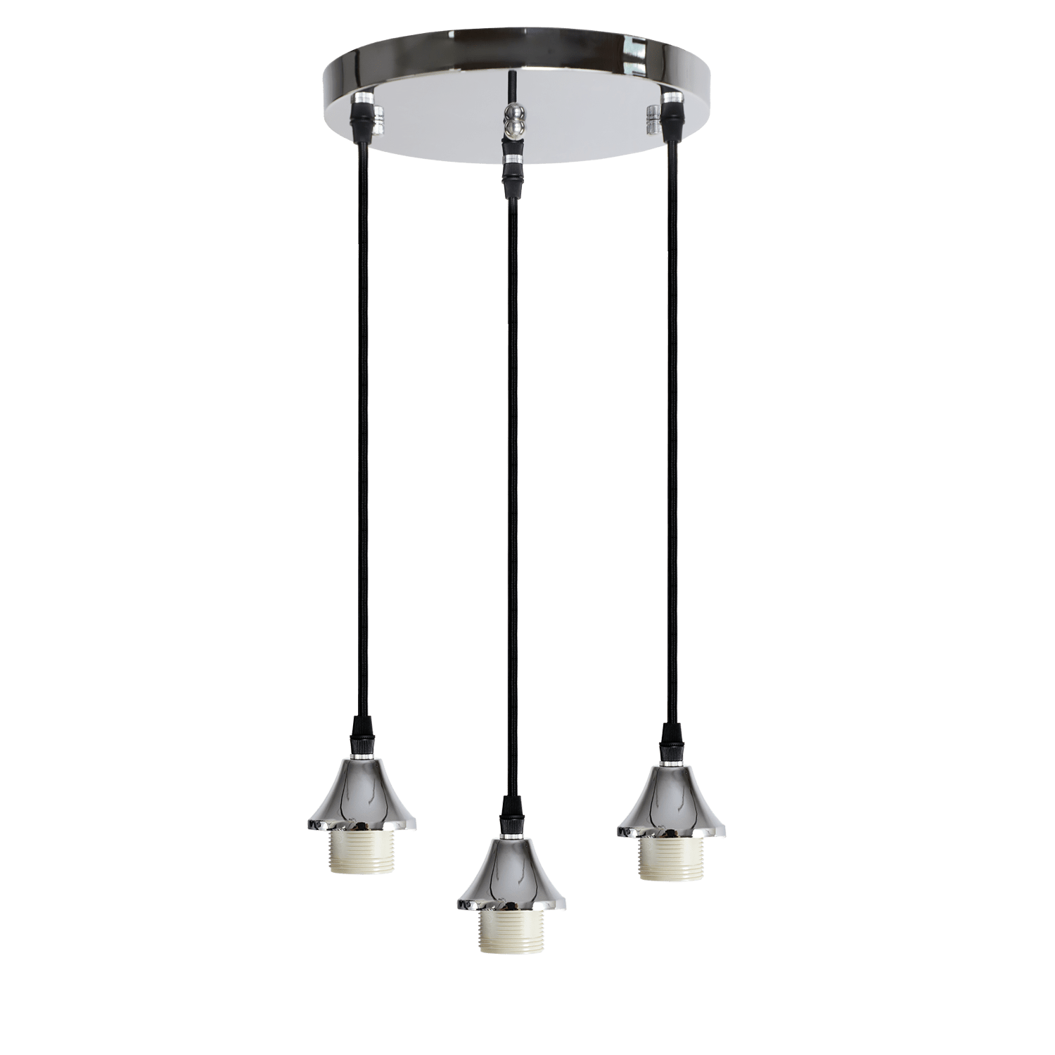 Hanglamp Vilmar 3 lichts glans chroom