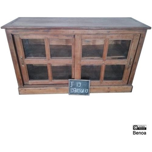 India wooden glass sideboard j19