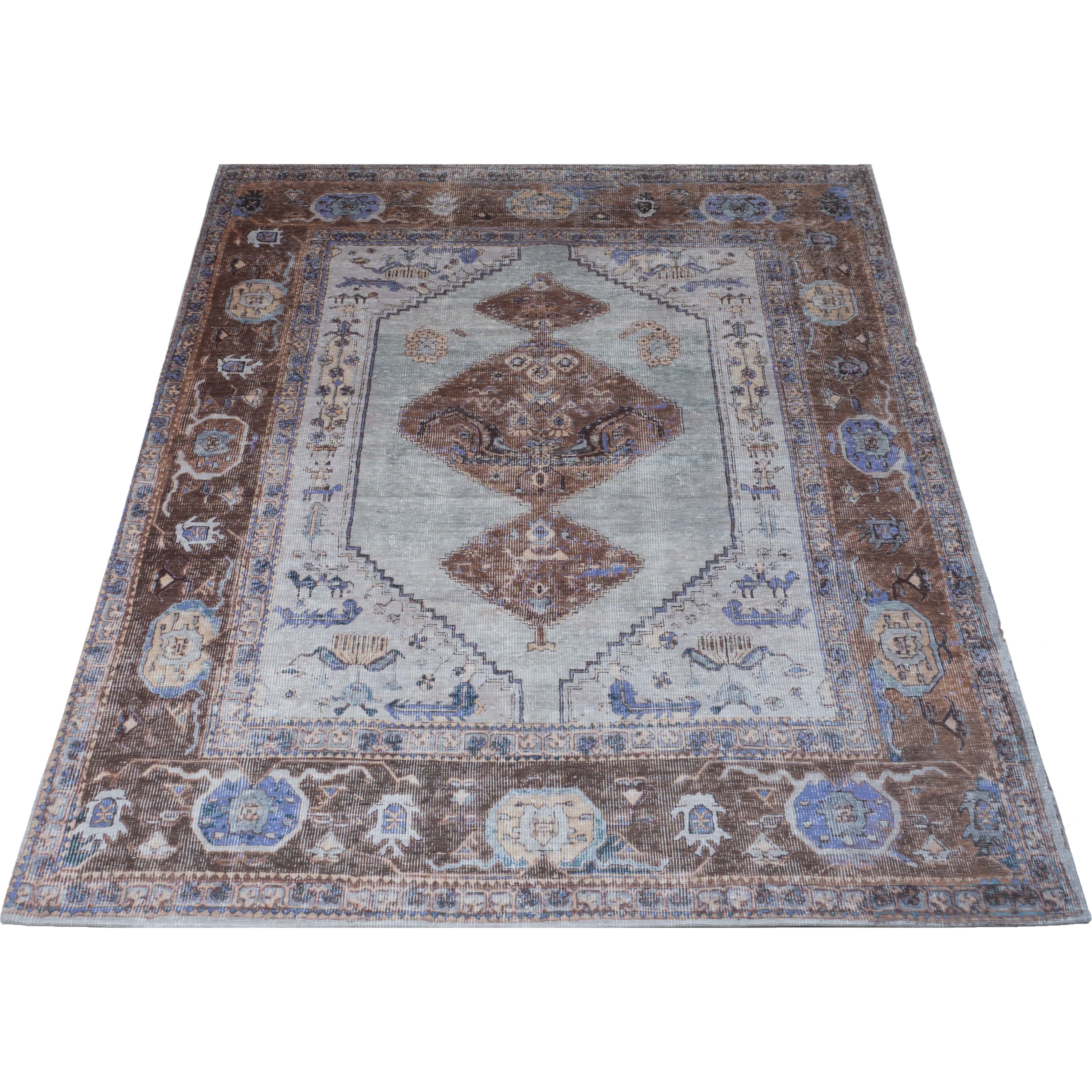 Carpet Karaca Purple/Brown 07 - 70 x 140 cm