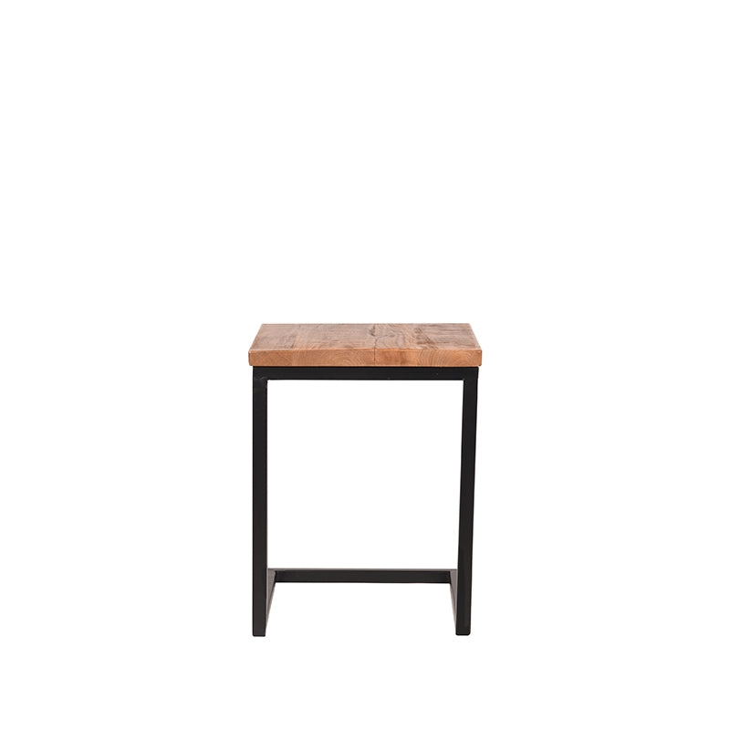 LABEL51 Side table Vintage - Rough - Mango wood