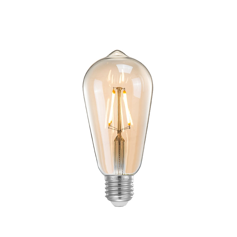 LABEL51 Light source LED Carbon filament lamp Pear - Glass