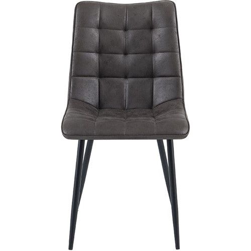 lucille dining room chair anthracite 4 pieces a box