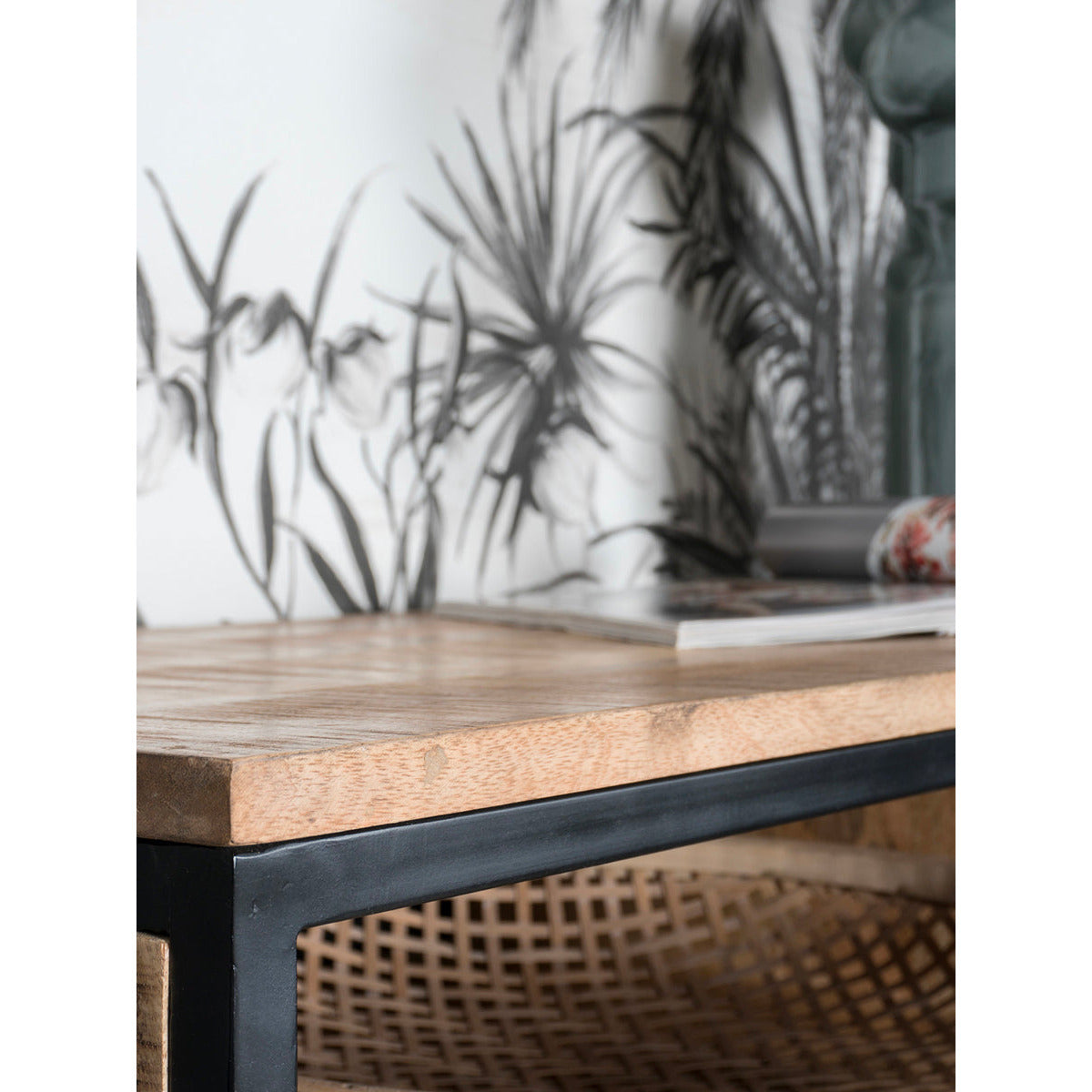 TV Sideboard Luuk Wood/Metal 120 cm