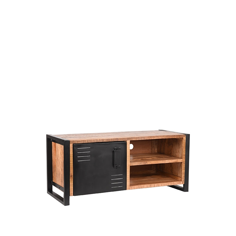 LABEL51 TV cabinet Brussels - Rough - Mango wood - 115 cm
