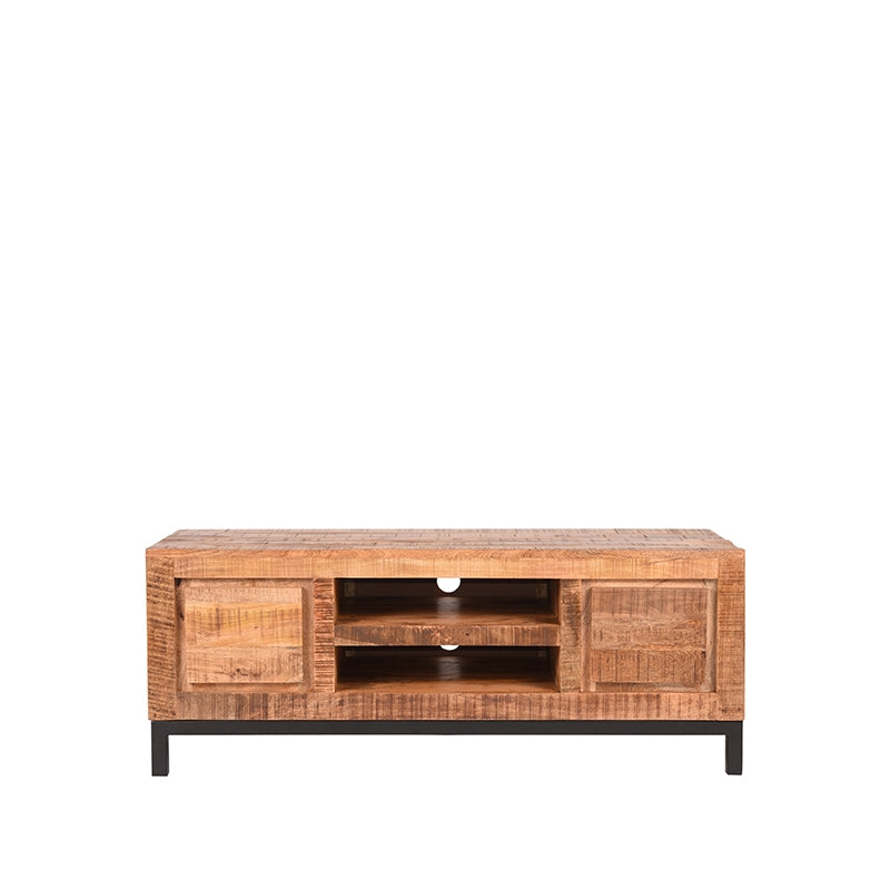 LABEL51 TV cabinet Ghent - Rough - Mango wood - 120 cm