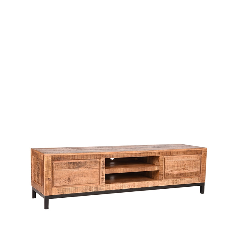 LABEL51 TV cabinet Ghent - Rough - Mango wood - 160 cm