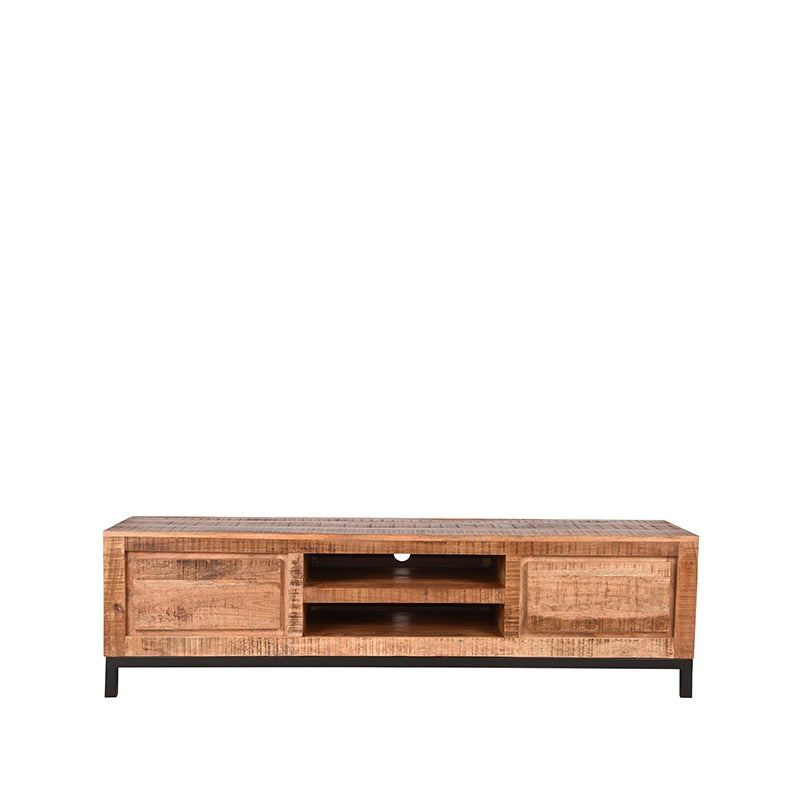 LABEL51 TV cabinet Ghent - Rough - Mango wood - 160 cm