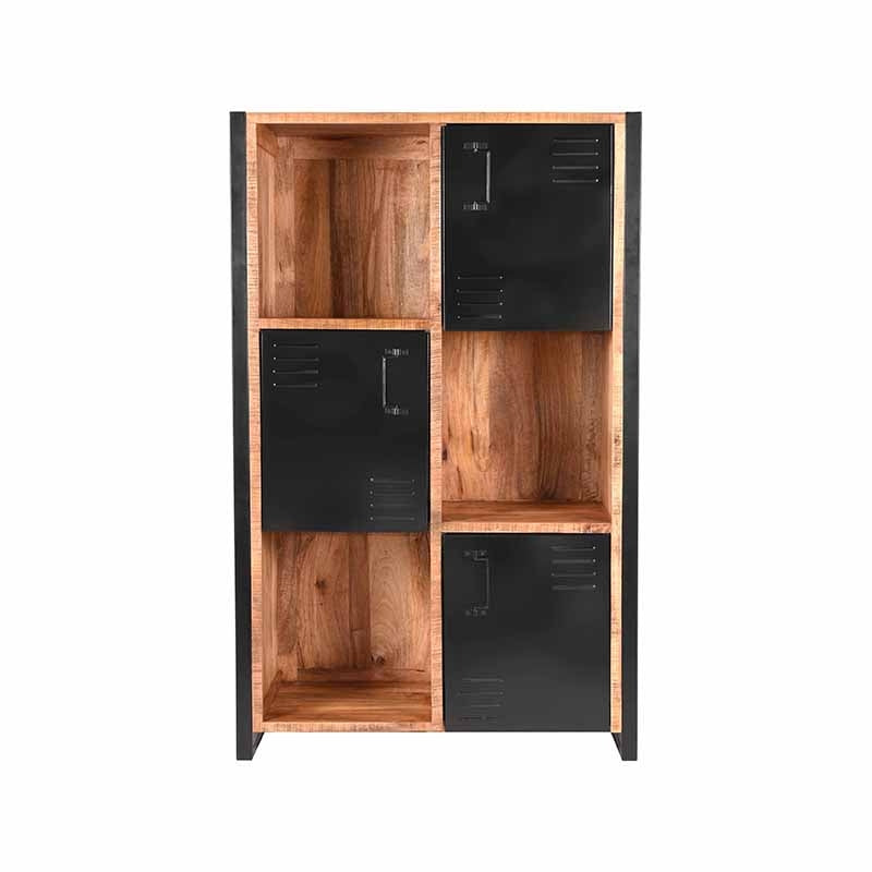 LABEL51 Storage cupboard Brussels - Rough - Mango wood