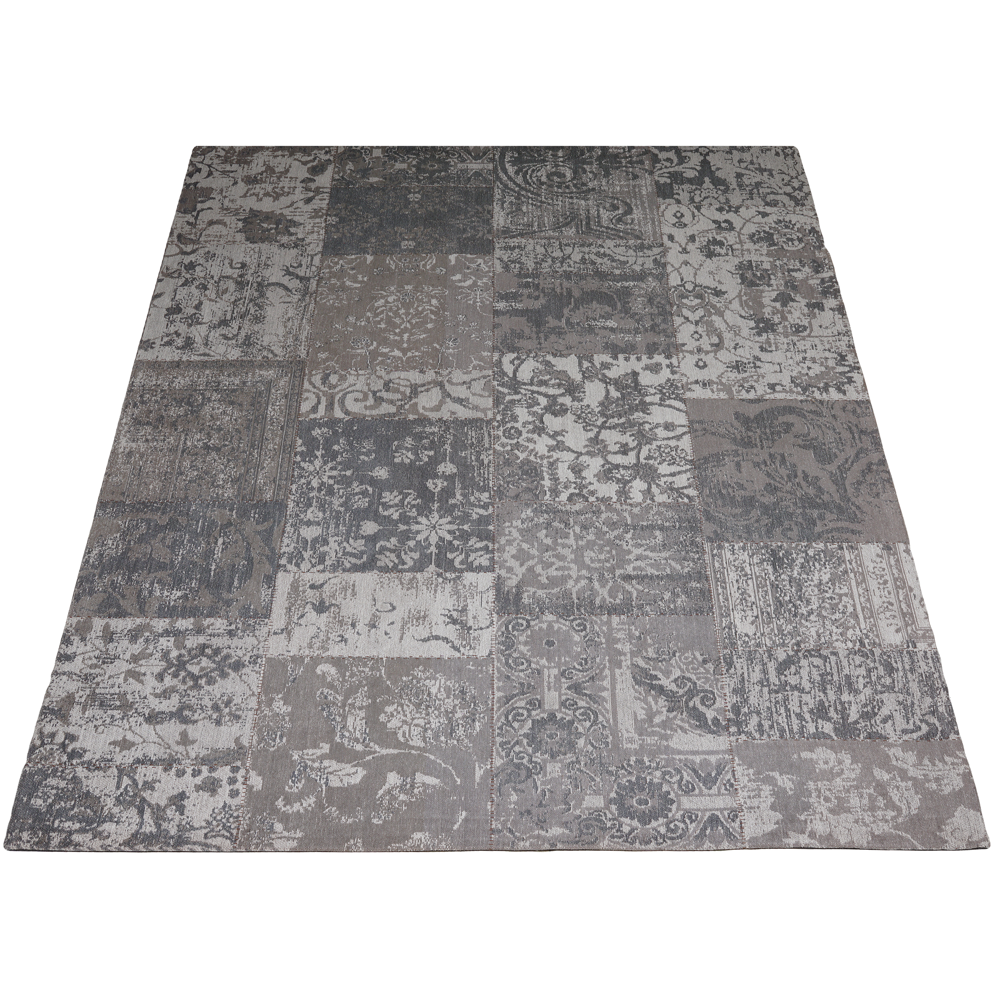 Carpet VC Patchwork Gray 200 x 290 cm