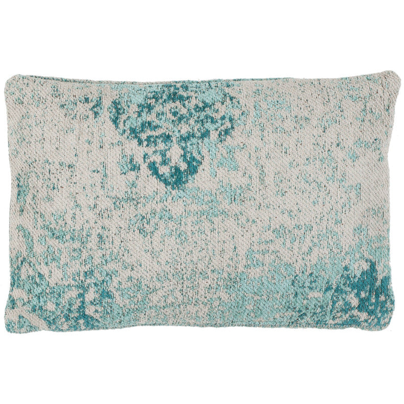 Sierkussen Nostalgia Pillow  | % katoen, % polyester (chenille) | turquoise